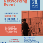 March 28, 2025 – From Side Hustle to Startup - Networking Event